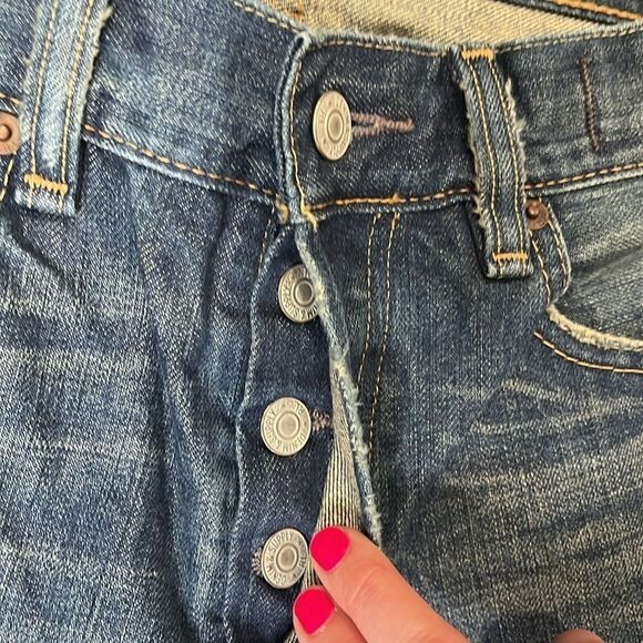 Ralph Lauren Denim & Supply RARE Men’s slim fit distressed jeans cotton - 31/34 - Picture 5 of 12